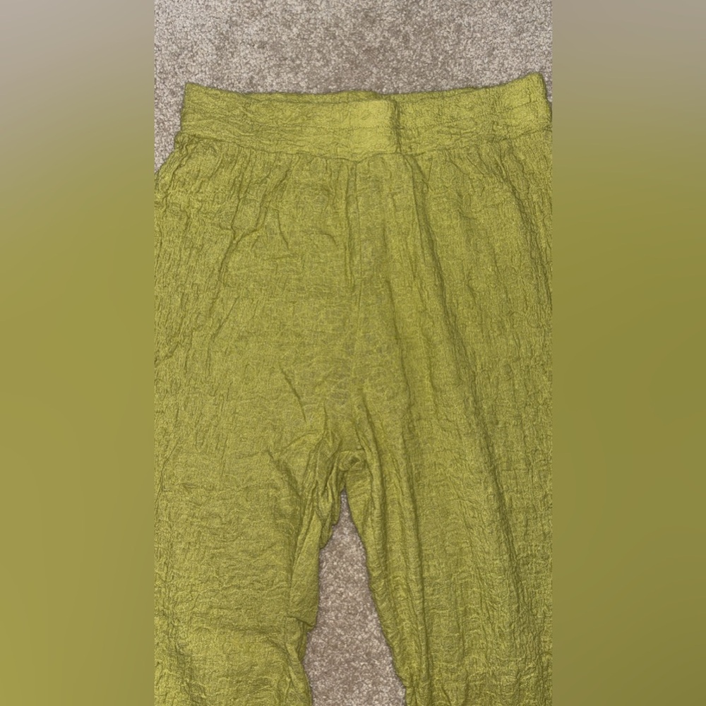 MANGO Women’s Flare Green Pants - Picture 5 of 8